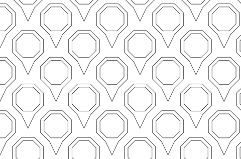 Seamless Geometric Black Pattern on Transparent Background - Download Free Stock Videos Pikwizard.com