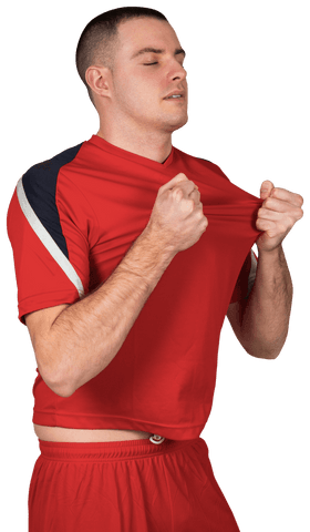 transparent excited football player cheering celebration - Download Free Stock Videos Pikwizard.com