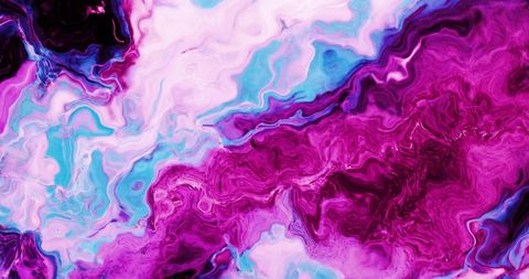 Vibrant Abstract Fluid Art in Purple and Teal Hues - Download Free Stock Images Pikwizard.com