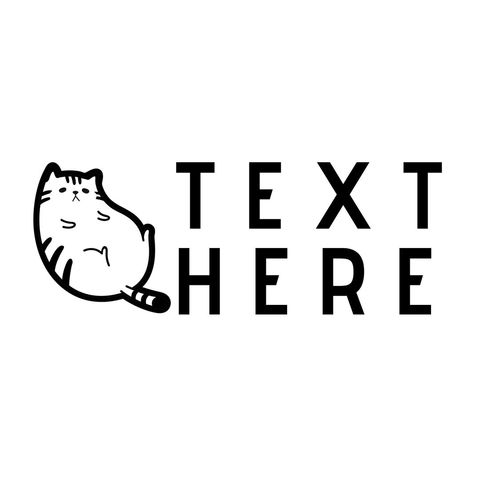 Playful Cat With Text Customizable Design Template - Download Free Stock Templates Pikwizard.com