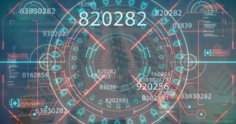 Futuristic Digital Interface with Data and Codes - Download Free Stock Images Pikwizard.com