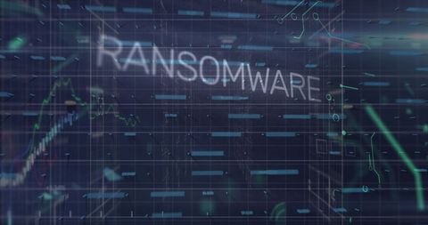 Ransomware Warning with Digital Data and Cyber Elements - Download Free Stock Images Pikwizard.com
