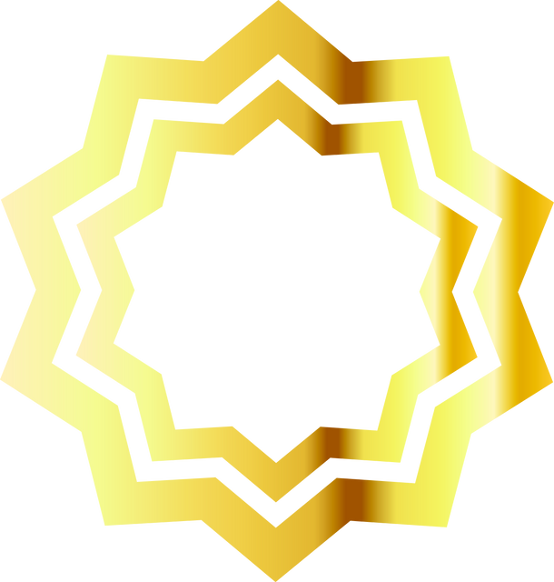 Transparent Golden Star Shaped Geometric Vector Design - Download Free Stock Videos Pikwizard.com