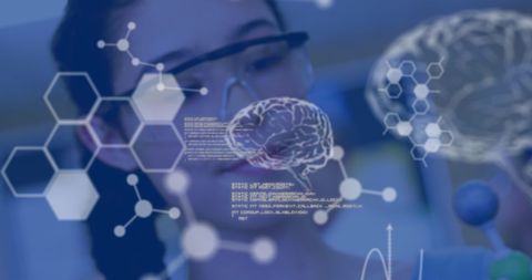 STEM Education Concept with Student and Digital Interface - Download Free Stock Images Pikwizard.com