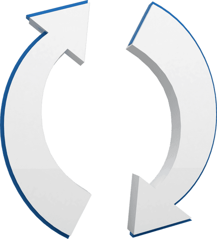 transparent circular arrows icon reflecting refresh concept - Download Free Stock Videos Pikwizard.com
