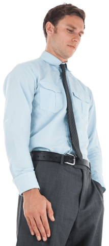 Professional Businessman in Formal Attire Transparent Background