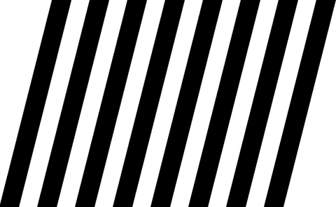 Modern black abstract shape on transparent background