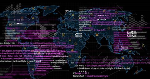 Global Data Processing and Digital Connectivity Concept</br> - Download Free Stock Images Pikwizard.com