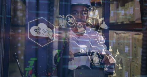 Smart Warehouse Technology with Futuresight Interface