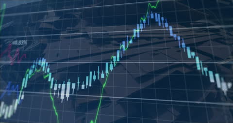 Digital Data Visualization Over Trash Disposal Area