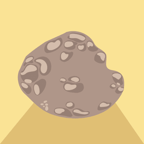 transparent vector potato tuber casting soft shadow on plane - Download Free Stock Videos Pikwizard.com