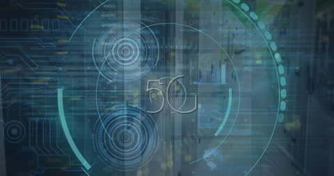 Futuristic 5G Technology in Data Center Visualization