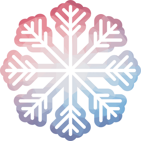 Abstract Snowflake Design on Transparent Background for Winter Themes - Download Free Stock Videos Pikwizard.com