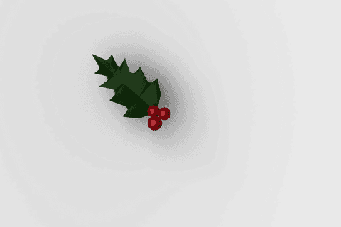 transparent christmas holly leaves with red berries - Download Free Stock Videos Pikwizard.com