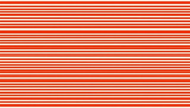 Red cream horizontal striped wallpaper pattern minimal geometric duotone repeating lines