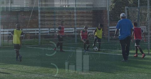 Data Overlay on Youth Soccer Training with Coach