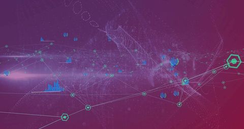 Cyber Security Technology Data Processing Visualization - Download Free Stock Images Pikwizard.com