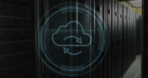 cloud computing and network security in data center environment - Download Free Stock Images Pikwizard.com