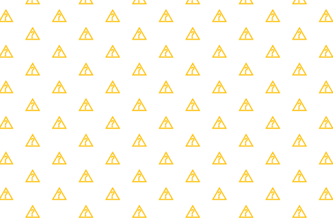 yellow triangle pattern with question marks on transparent background - Download Free Stock Videos Pikwizard.com