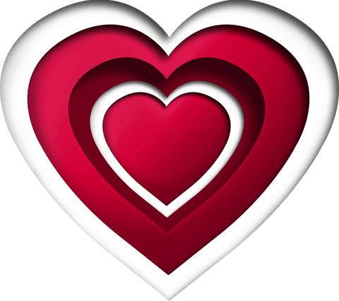 Digital Pink and White Hearts on Transparent Background - Download Free Stock Videos Pikwizard.com