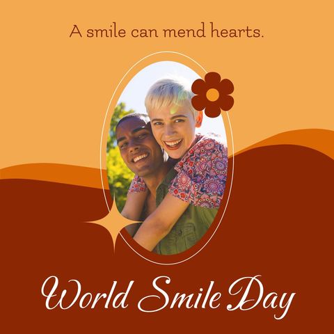 Celebrating World Smile Day with Happy Riding Couple - Download Free Stock Templates Pikwizard.com
