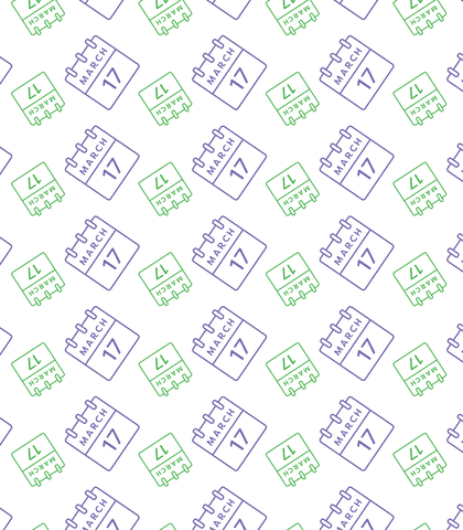 Seamless Transparent Background with Colorful Calendar Pattern - Download Free Stock Videos Pikwizard.com