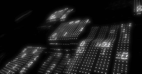 Abstract Binary Code and Data Processing Illustration - Download Free Stock Images Pikwizard.com