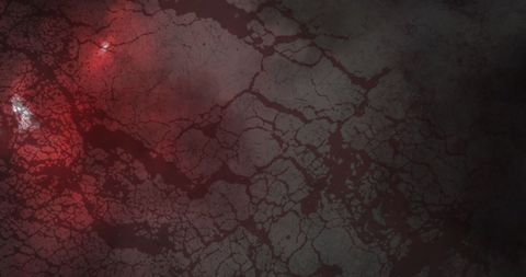 Abstract Grunge Texture with Red Light Effects