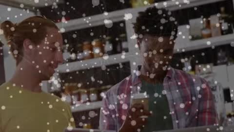 Casual Colleagues Discussing Project in Modern Office