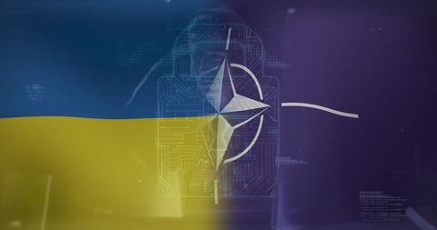 Cybersecurity and Geopolitics: Ukraine NATO Situational Analysis - Download Free Stock Images Pikwizard.com
