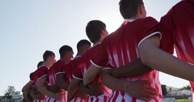 Sports Team Unity and Support Before a Game - Download Free Stock Images Pikwizard.com