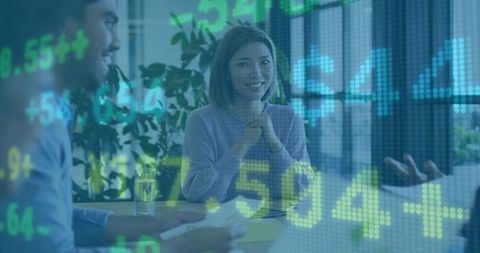 Team Collaboration with Financial Tick Data Overlay