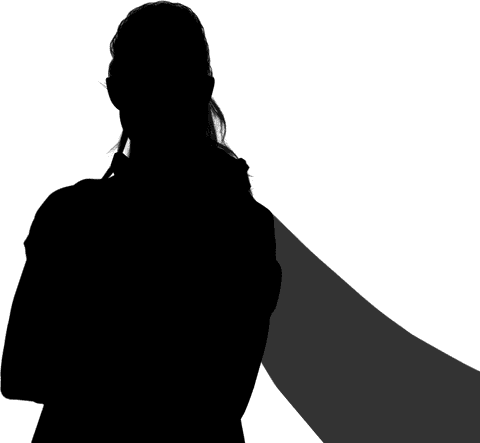 transparent silhouette of woman wearing cape - Download Free Stock Videos Pikwizard.com