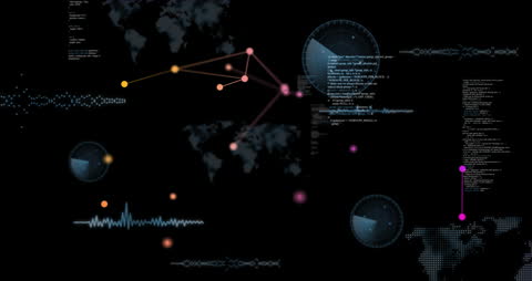 Global Network Connections and Data Visualizations