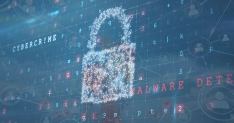 Growing Threat of Cybercrime and Malware in Modern Technology - Download Free Stock Images Pikwizard.com