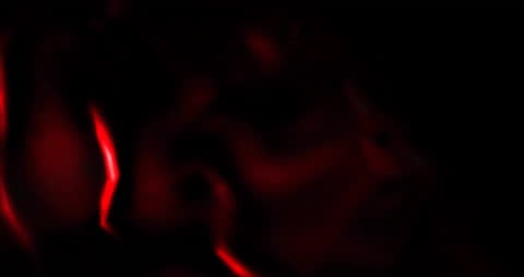 Abstract Glowing Red Light Movement in Darkness