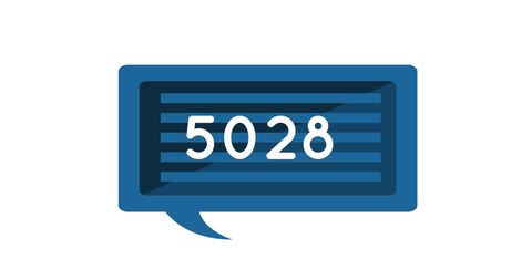 Digital Notification Icon Showing 5028 Messages - Download Free Stock Images Pikwizard.com