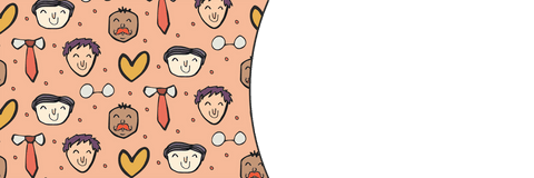 Transparent Background with Cute Facial Doodles and Accessories - Download Free Stock Videos Pikwizard.com