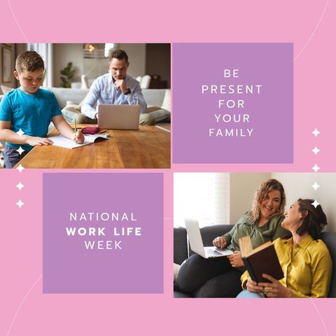 Promoting Work-Life Balance During National Work Life Week - Download Free Stock Templates Pikwizard.com
