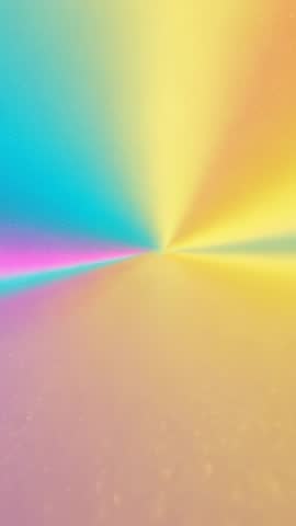 Vertical holographic gradient pivoting across digital plane, vibrant abstract loop video