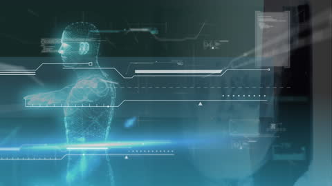 Human Model with Digital Data Programming Interface