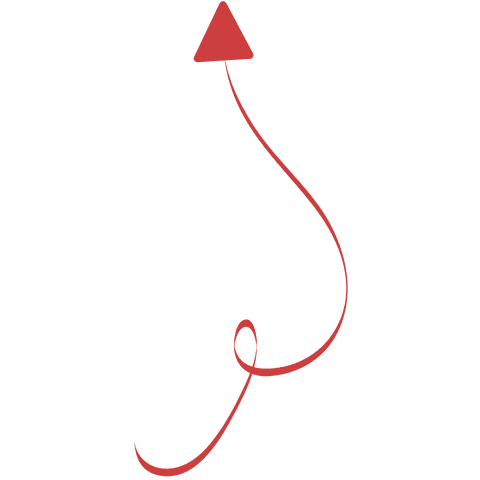 red curved arrow on transparent background for illustrations - Download Free Stock Videos Pikwizard.com
