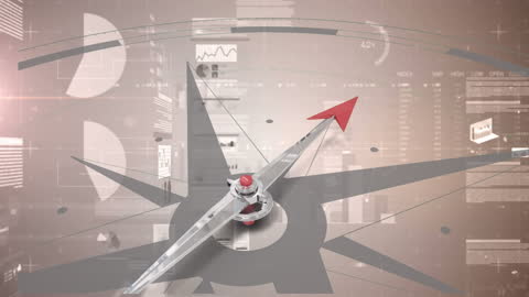 Businessman with Tablet Navigating Digital Data Network