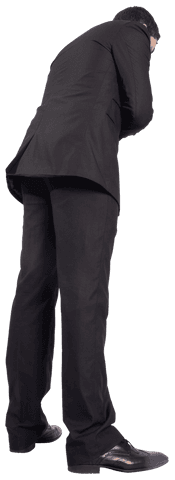 transparent image of businessman in deep thought process - Download Free Stock Videos Pikwizard.com