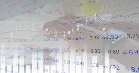 Financial Data Analysis on Digital Computer Display - Download Free Stock Images Pikwizard.com
