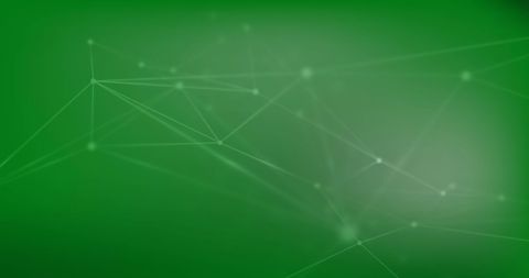 Abstract Connectivity Network on Green Gradient Background - Download Free Stock Images Pikwizard.com