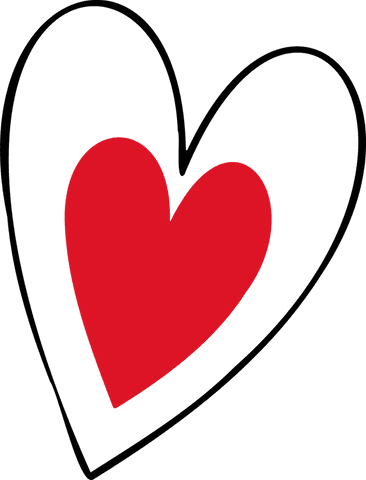 Romantic Red Heart in Transparent Sketch Illustration Design - Download Free Stock Videos Pikwizard.com