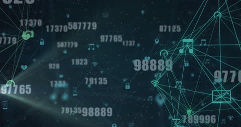 Global Digital Technology and Networking Concept