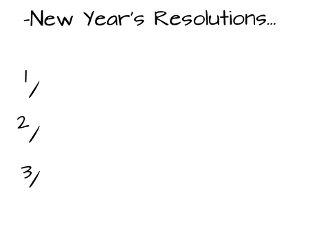 transparent vector illustration of goals and resolutions list - Download Free Stock Videos Pikwizard.com