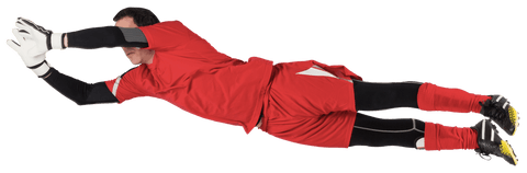 dynamic goalkeeper dive transparent background soccer - Download Free Stock Videos Pikwizard.com
